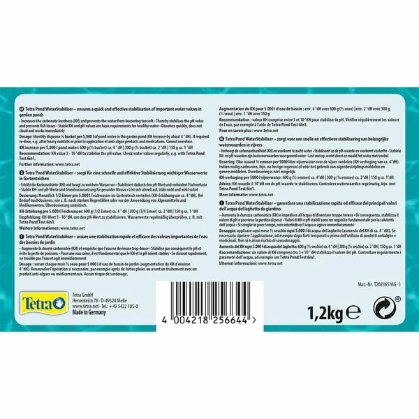 Tetra Pond WaterStabiliser 1,2kg 2 Tetra Pond WaterStabiliser 1,2kg – Bild 2