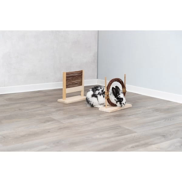 Trixie Kaninchen Agility-Set Mit Hürde Und Ring 5 Trixie Kaninchen Agility-Set Mit Hürde Und Ring – Bild 5