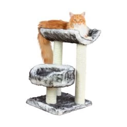 Trixie Kratzbaum Isaba 62cm - Schwarz/weiß 3 Trixie Kratzbaum Isaba 62cm - Schwarz/weiß -Haustierzubehör trixie kratzbaum isaba 62cm schwarz weiss 01