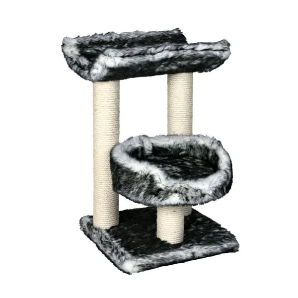 Trixie Kratzbaum Isaba 62cm - Schwarz/weiß 1 Trixie Kratzbaum Isaba 62cm - Schwarz/weiß