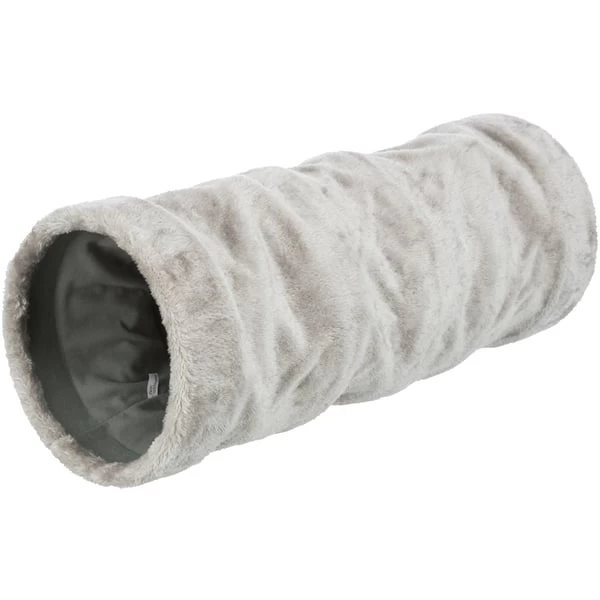 Trixie Spieltunnel, Plüsch - Grau 1 Trixie Spieltunnel, Plüsch - Grau