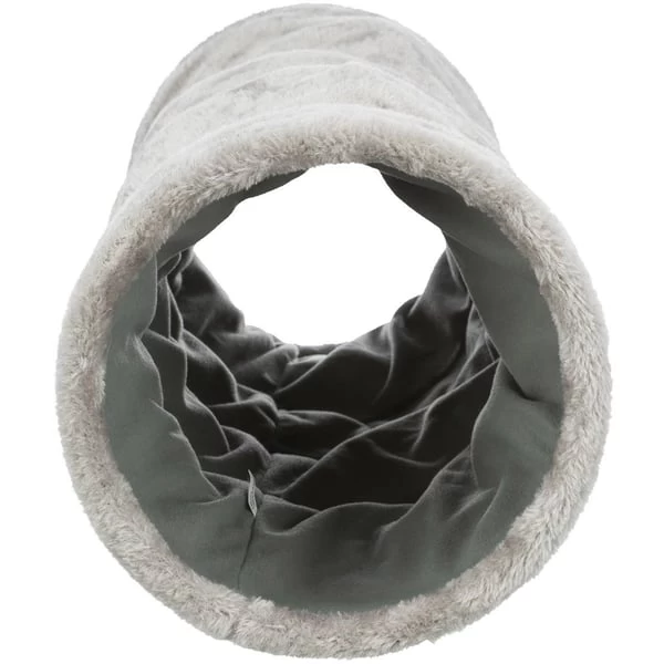 Trixie Spieltunnel, Plüsch - Grau 3 Trixie Spieltunnel, Plüsch - Grau – Bild 3