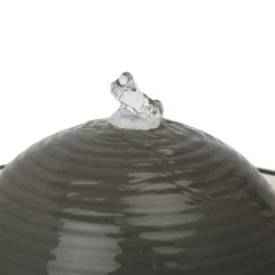 Trixie Trinkbrunnen Keramik Vital Flow 1,5 L, Grau/weiß -Haustierzubehör trixie trinkbrunnen keramik vital flow 1 5 l grau weiss 4