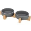 Trixie Napf-Set Keramik Mit Holz