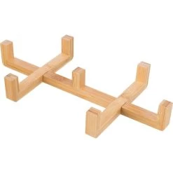 Trixie Napf-Set Keramik Mit Holz -Haustierzubehör trixie napfset keramik holz 3