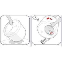 Trixie Selbstreinigende Katzentoilette -Haustierzubehör trixie selbstreinigende toilette web 8