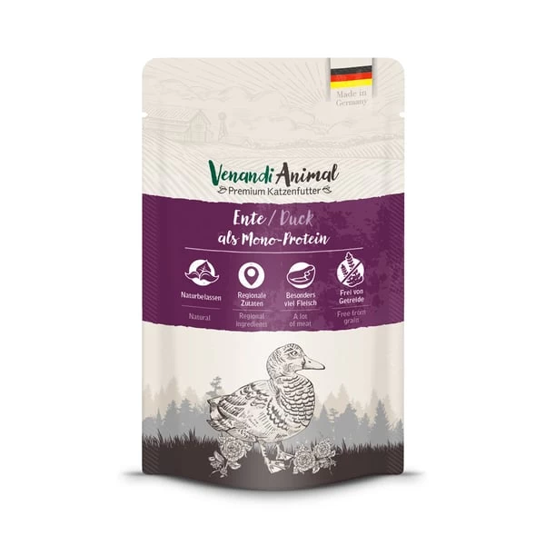 Venandi Animal - Ente Als Monoprotein 1 Venandi Animal - Ente Als Monoprotein