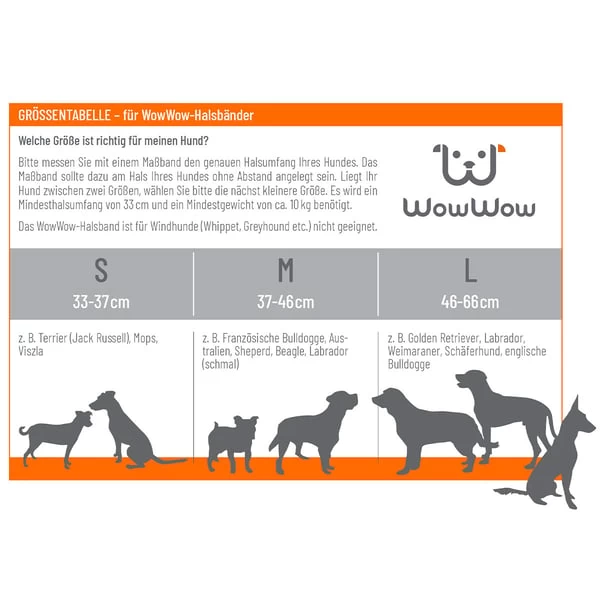 WowWow Professional Halsband Blau 13 WowWow Professional Halsband Blau – Bild 13