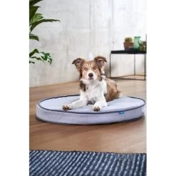 ZooRoyal Orthopädisches Hundekissen Elias Rund Grau 17 ZooRoyal Orthopädisches Hundekissen Elias Rund Grau -Haustierzubehör zooroyal hundekissen elias rund grau 6