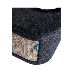 ZooRoyal Kratzbaum Lisa 58cm Filz Anthrazit -Haustierzubehör zooroyal kratzbaum lisa 56006ab4761d12