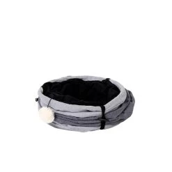 ZooRoyal Rascheltunnel Maja Grau Ø 30 X 90 Cm -Haustierzubehör zooroyal rascheltunnel maja 4