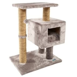 ZooRoyal Kratzbaum Mimi 66 Cm Grau 8 ZooRoyal Kratzbaum Mimi 66 Cm Grau -Haustierzubehör zooroyal kratzbaum mimi 66cm grau web 5