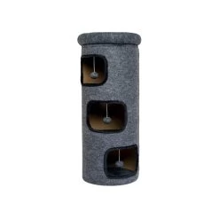 ZooRoyal Premium Kratztonne Natura 95cm Filz Anthrazit | Rückläufer